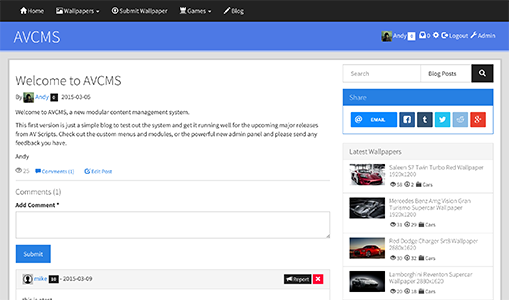 AV Scripts - Home of AV Arcade & Wallpaper Site Script