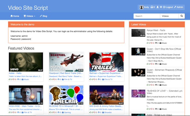 AV Scripts - Home of AV Arcade & Wallpaper Site Script